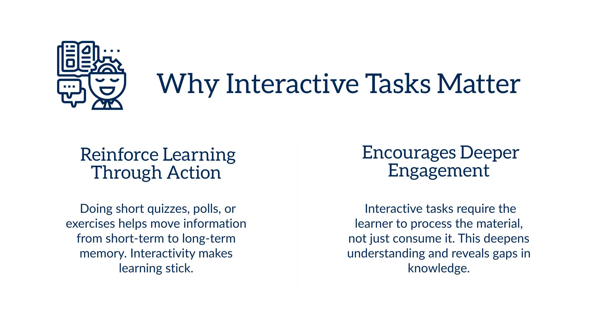 Interaction is important part of mircolearning